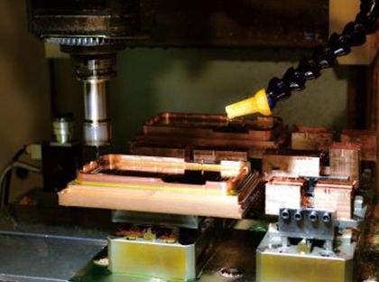 EDM electrode engraving