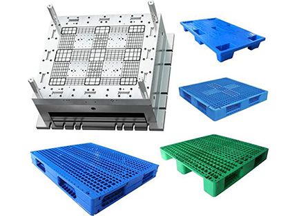 Plastic pallet mould